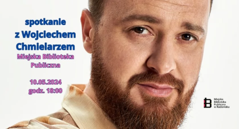 Na zdjęciu banner spotkania, fot. MBP w Radomsku