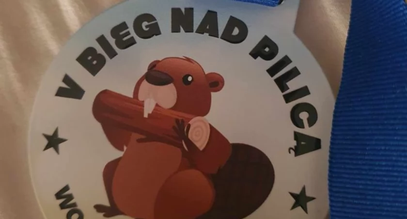 Na zdjęciu medal, fot. Facebook/ Gmina Wielgomłyny