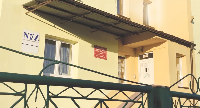 Na zdjęciu: Przychodnia w Borzykowej
