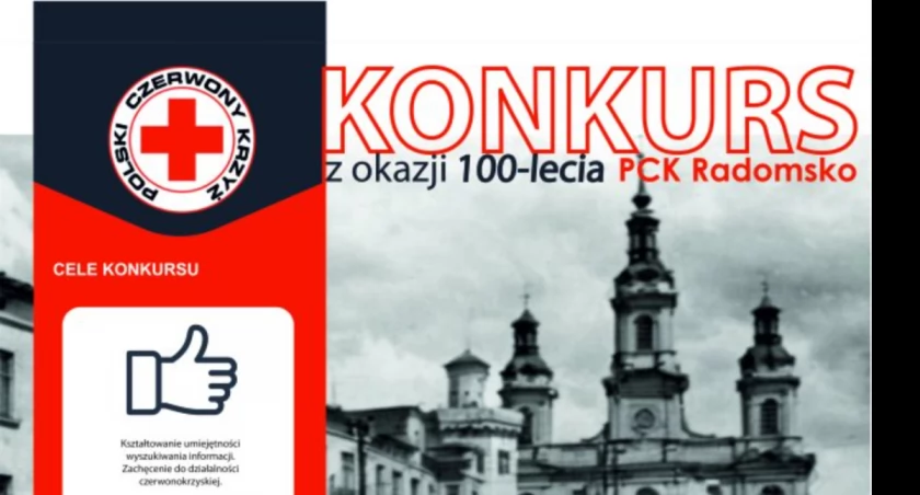 Na zdjęciu plakat promujący, fot. Facebook/Polski Czerwony Krzyż - Oddział Rejonowy w Radomsku