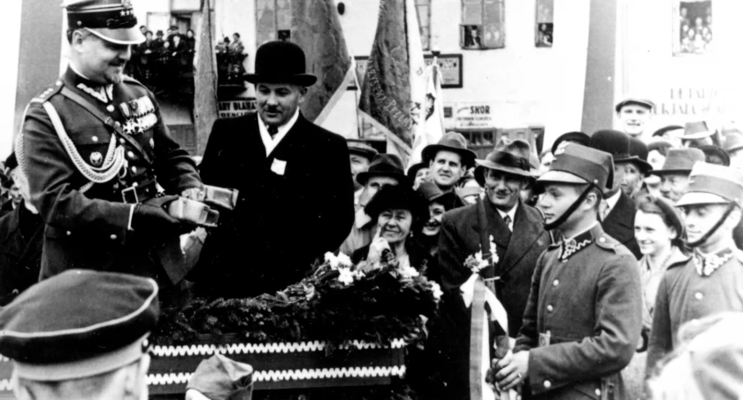 Na zdjęciu Lucjan Kwaśniewski