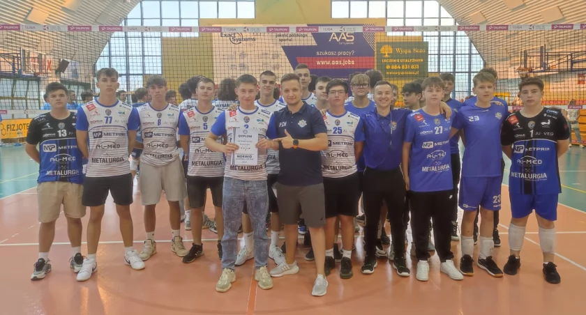 Na zdjęciu radomszczańscy siatkarze, fot. Facebook/KS Volley Radomsko