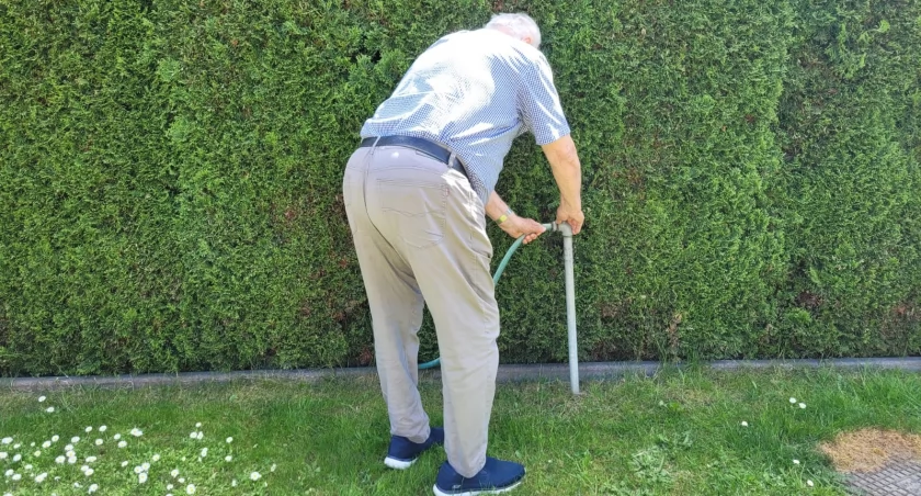 Na zdjęciu pan Ignacy