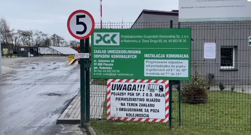 Na zdjęciu ZUOK Płoszów. Pomóc mają urządzenia do neutralizacji odoru