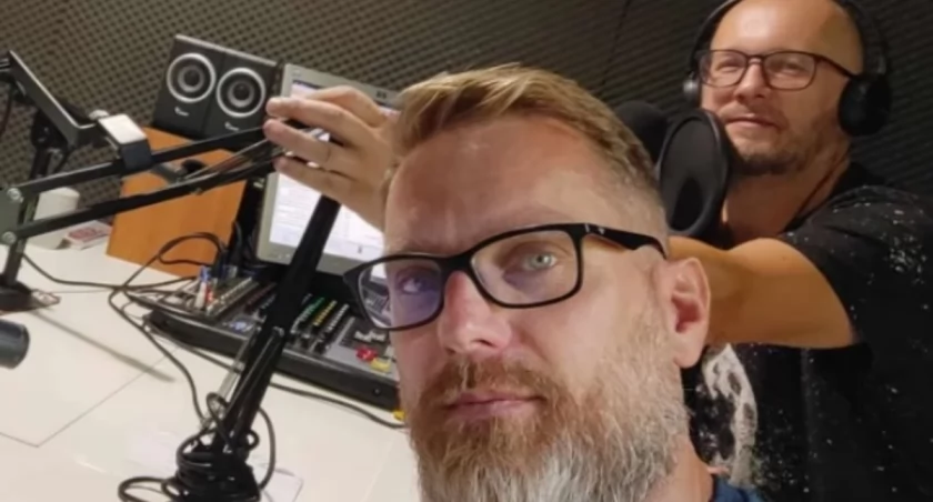 Na zdjęciu Janusz Kucharski i Andrzej Andrysiak