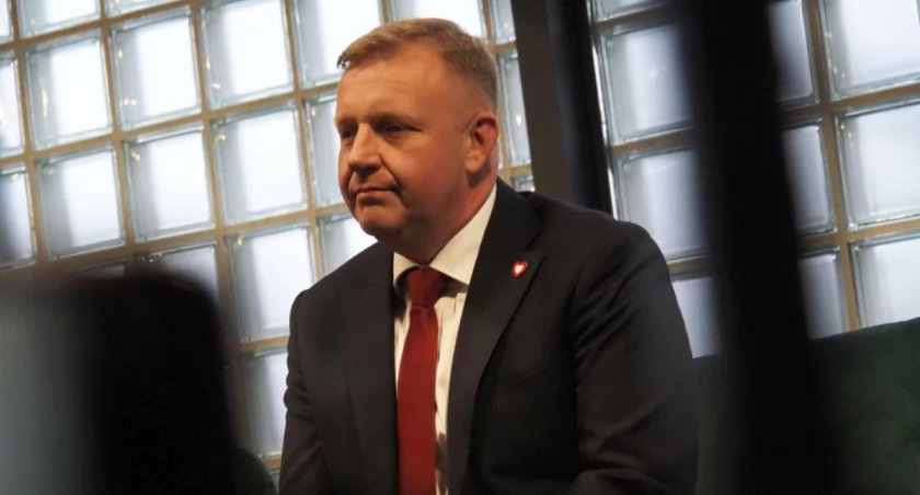 Na zdjęciu: Łukasz Więcek