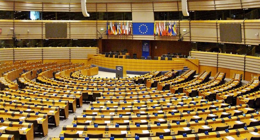 Na zdjęciu: Sala obrad Europarlamentu, fot. Wikipedia