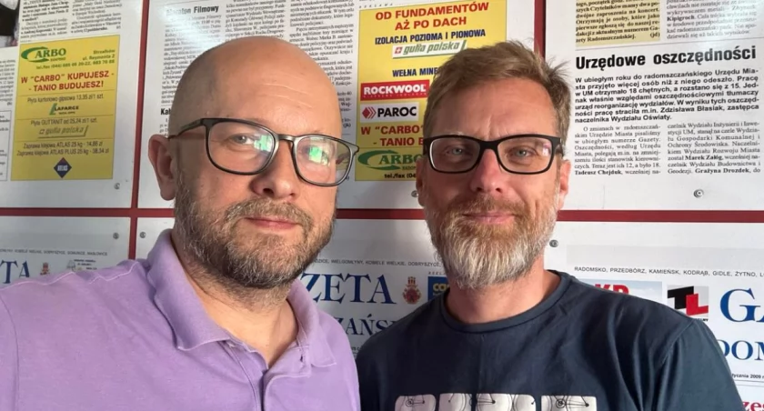 Na zdjęciu Andrzej Andrysiak i Janusz Kucharski