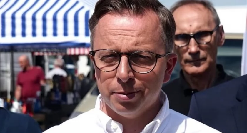 Na zdjęciu Dariusz Joński w Radomsku, maj 202