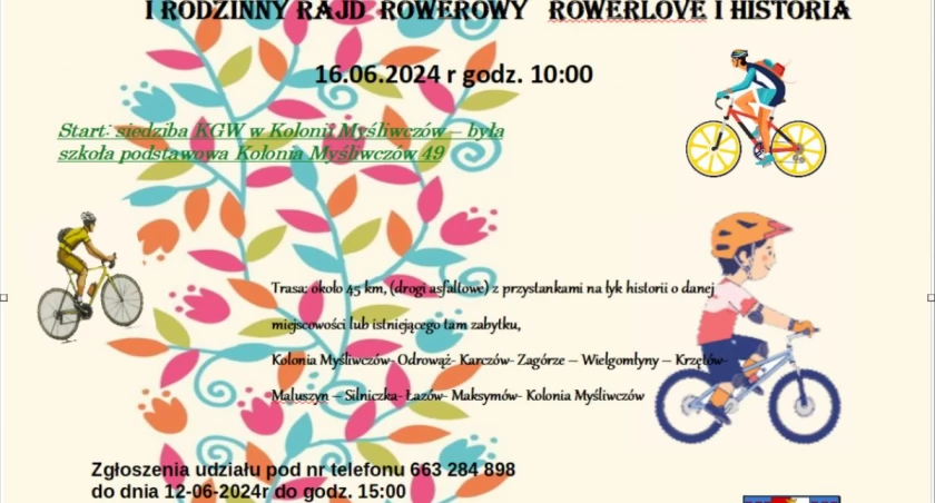 Na zdjęciu plakat promujący, fot. Facebook/Koło Gospodyń Wiejskich Myśliwczów 