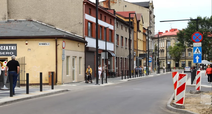 Naz djeciu wyremontowana ulica Reymonta, fot. Facebook/Radomsko Miasto Otwarte