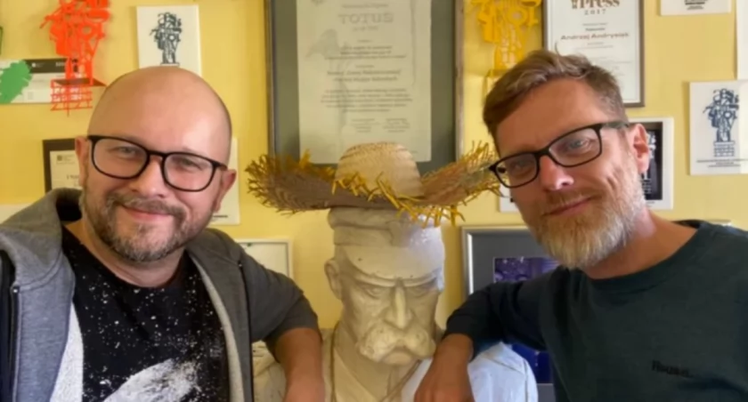 Na zdjęciu Andrzej Andrysiak i Janusz Kucharski