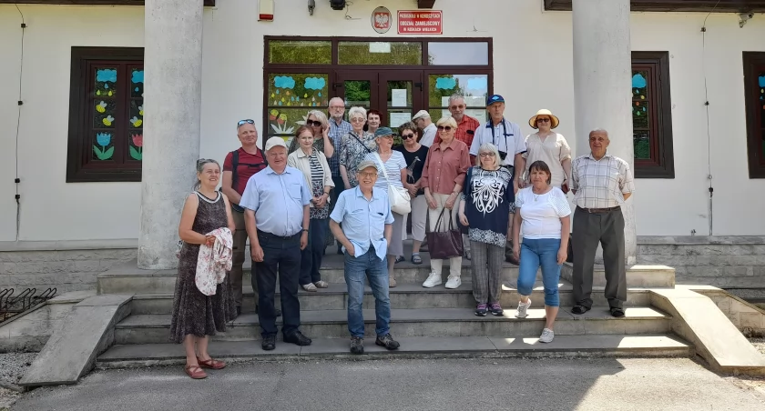 Na zdjęciu: Uczestnicy wycieczki, fot. Andrzej Grochowalski