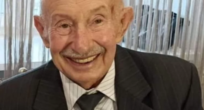 Na zdjęciu Zygmunt Dolata, fot. KPP Radomsko 