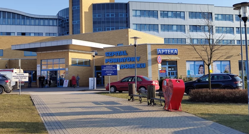 Na zdjęciu: Szpital Powiatowy w Radomsku