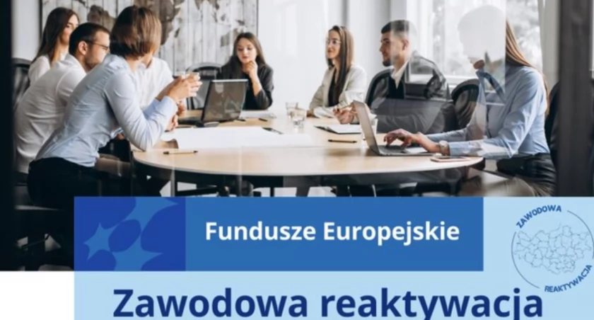 Na zdjęciu plakat promujący, fot. Facebook/Starostwo Powiatowe w Radomsku