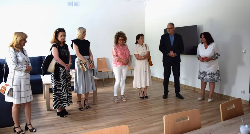 Na zdjęciu: Otwarcie ośrodka, fot. Facebook/Radomsko Miasto Otwarte