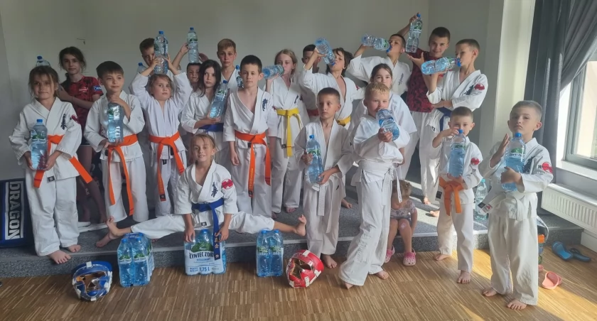 Na zdjęciu uczestnicy klubu Randori, fot. Facebook/Klub Karate Randori 