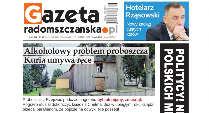 Na zdjęciu okładka najnowszego wydania Gazety Radomszczańskiej