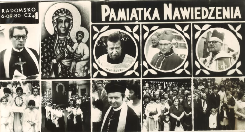 Na zdjęciu: Nawiedzenie Obrazu Janogórskiego. Radomsko, 6 września 1980 r. Fot. Zbiory muzeum 