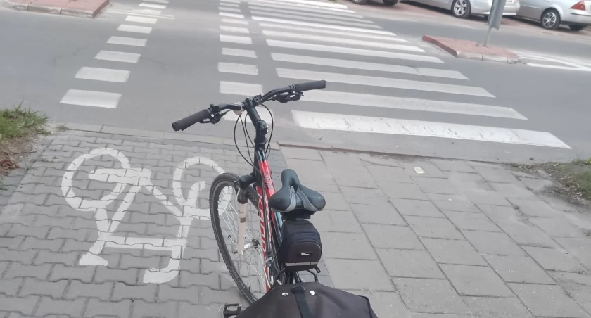 Na zdjęciu: Ścieżka rowerowa w Radomsku
