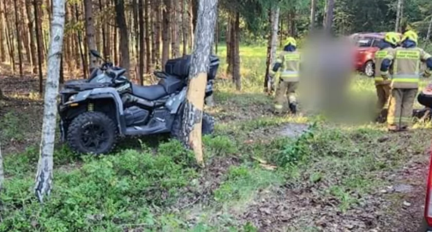 Na zdjęciu: Quad, fot. Facebook/OSP Skotniki 