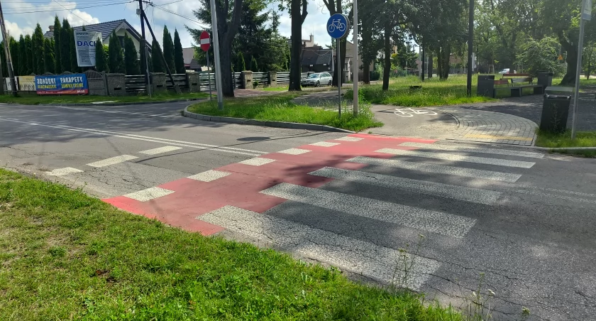 Na zdjęciu: Przejście donikąd na ulicy Sienkiewicza