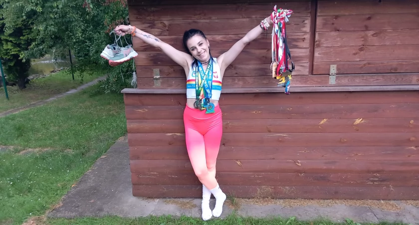 Na zdjęciu: Każdy medal, jaki wywalczyła, ma dla niej szczególne znaczenie