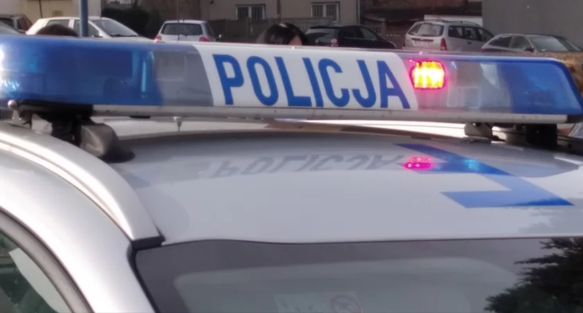 Na zdjęciu: Radiowóz KPP Radomsko
