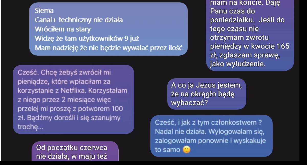 Na zdjęciu: korespondencja naciągniętych ludzi z Brodatym Audiofilem