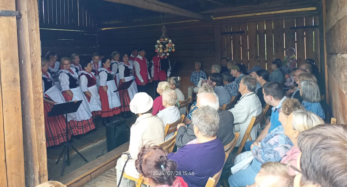 Na zdjęciu: Biesiada w Zagrodzie Tatarskiej, fot. Facebook/Muzem Regionalne