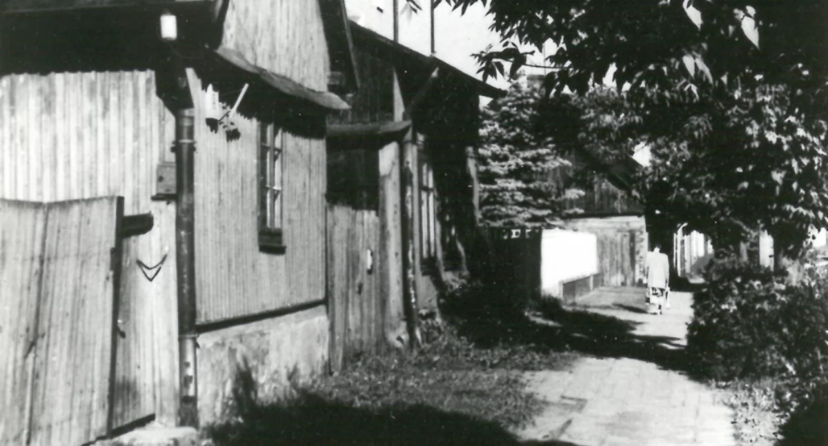Na zdjęciu: Radomsko, ul. Stodolna, lata 60. Fot. Jakub Lechowski