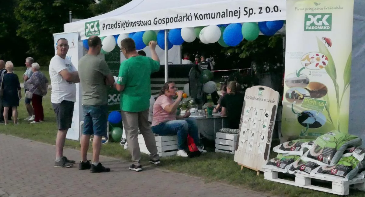 Na zdjęciu: Spółka pytała mieszkańców o spalarnię podczas Dni Radomska w parku Solidarności