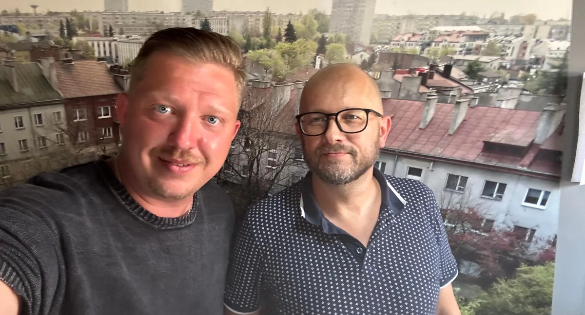 Na zdjęciu Paweł Aulich i Andrzej Andrysiak