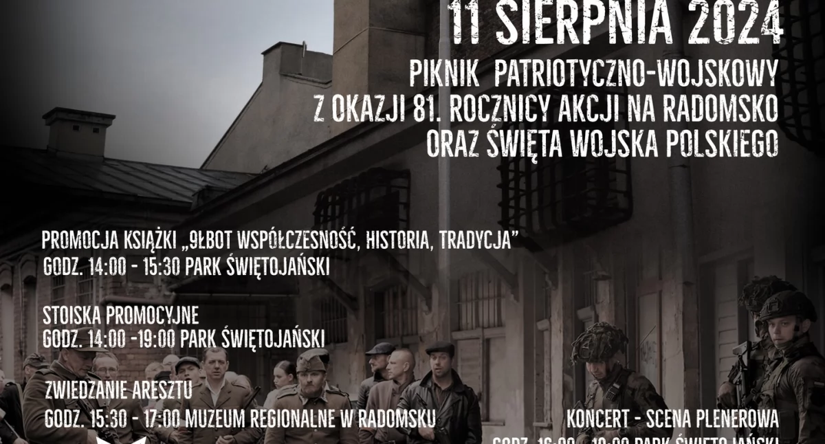 Na zdjęciu plakat promujący, fot. Facebook/Radomsko Miasto Otwarte