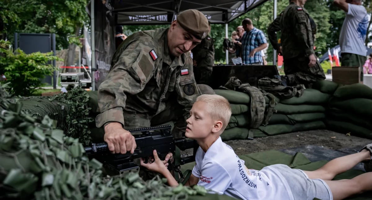 Imprezy, Stanisław Sojczyński Warszyc piknik cześć żołnierzy - zdjęcie, fotografia
