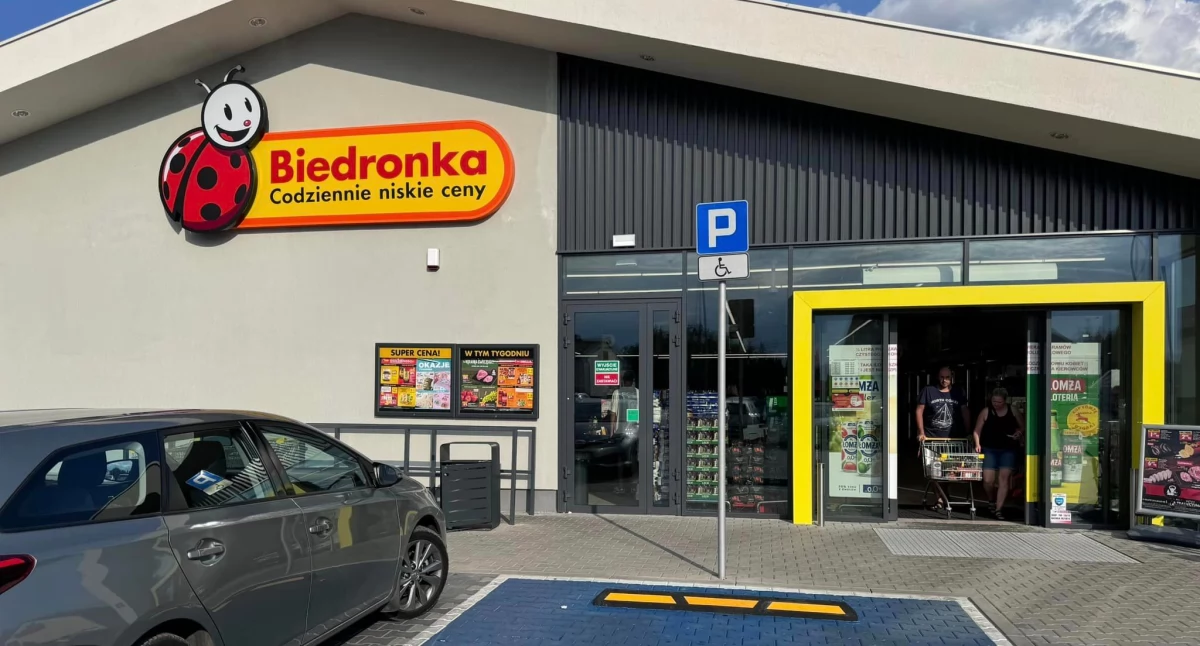 Na zdjęciu: Biedronka w Kodrębie, fot. OPZZ 