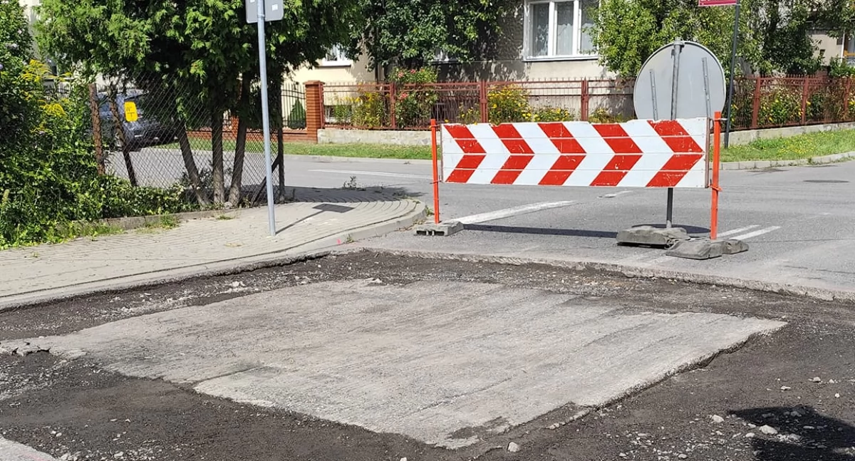 Na zdjęciu: Nowe przejście w budowie, fot. Facebook/UM Radomsko