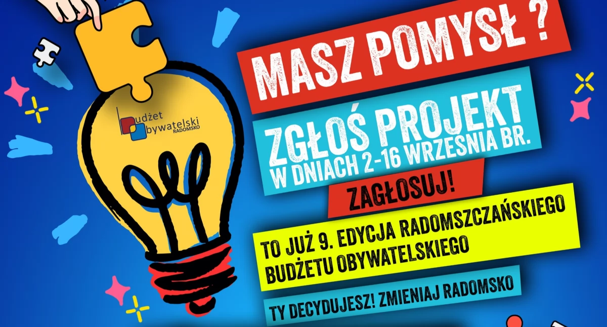 Na zdjęciu plakat promujący, fot. Facebook/Radomsko Miasto Otwarte