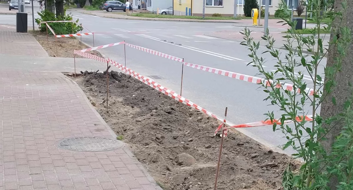 Na zdjęciu: W tym miejscu znów będzie trawnik