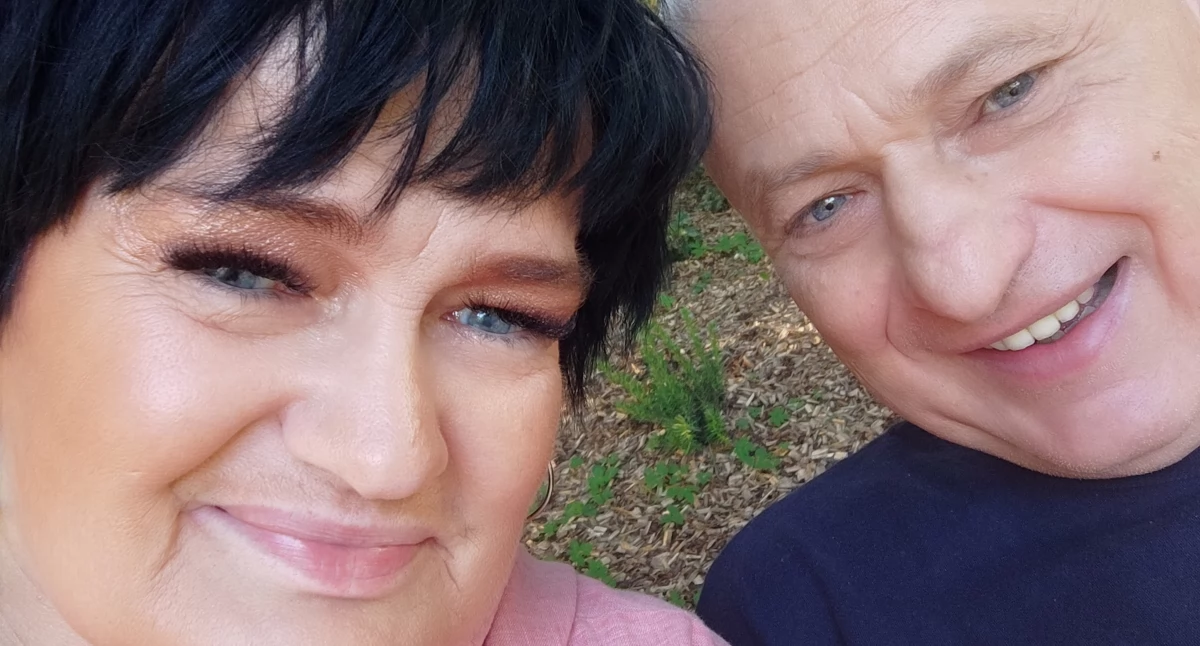 Na zdjęciu: Pani Lidia z mężem Grzegorzem