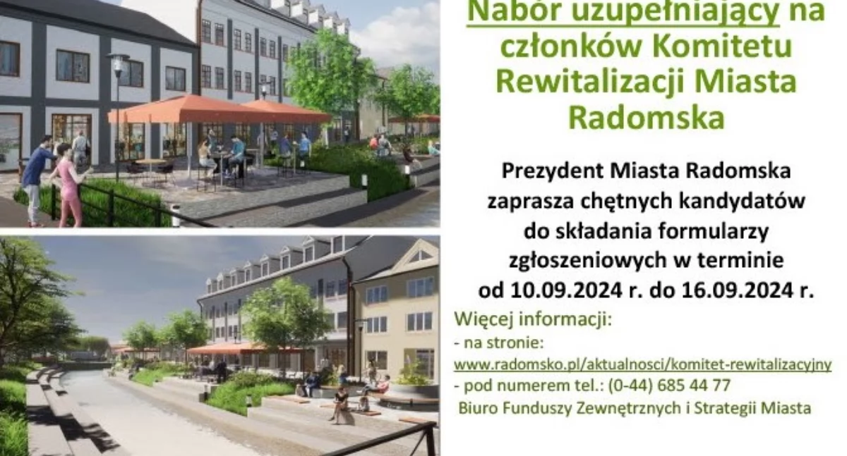 Na zdjęciu plakat, fot. Facebook/Radomsko Miasto Otwarte