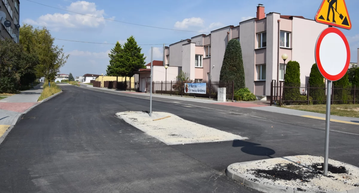 Na zdjęciu fragment ul. Łokietka, fot. Facebook/Radomsko Miasto Otwarte