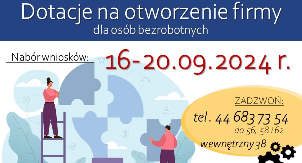 Na zdjęciu: Plakat promujący, fot. Facebook/PUP Radomsko