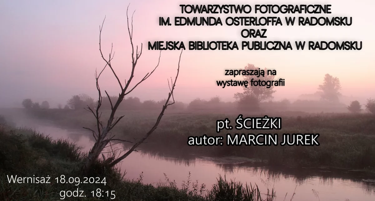 Na zdjęciu: Plakat promujący, fot. Miejska Biblioteka Publiczna