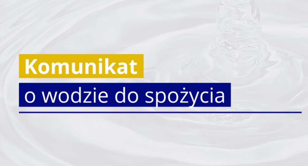 Na zdjęciu komunikat, fot. Facebook/Powiat Radomszczański