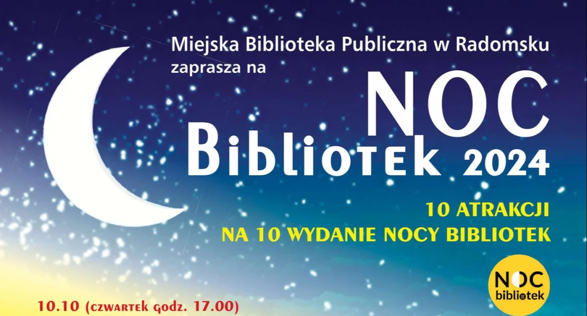 Na zdjęciu: Plakat promujący, fot. Facebook/Miejska Biblioteka Publiczna