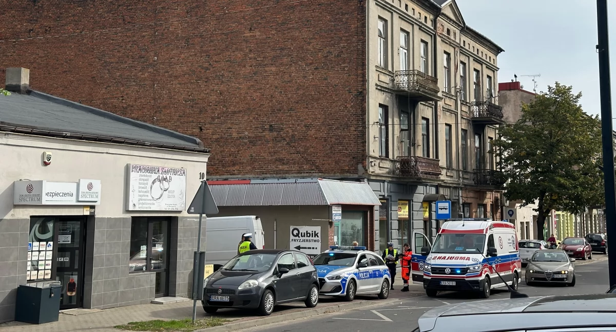 Na zdjęciu: Miejsce wypadku, fot. Paweł Aulich 