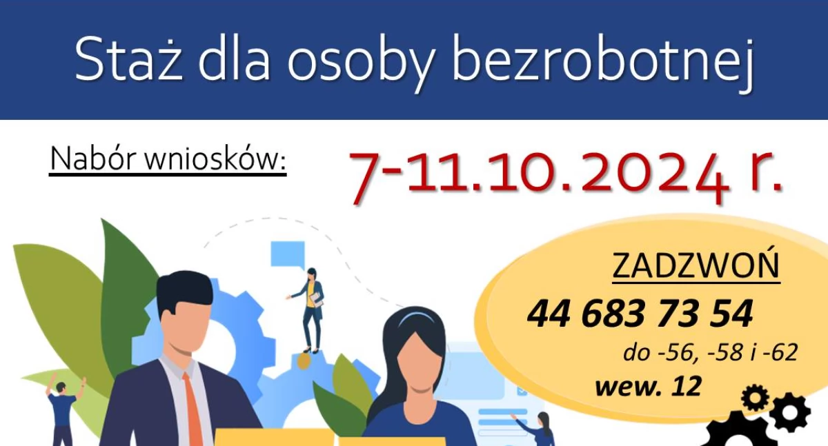 Praca, Jeszcze jedna szansa zorganizowanie stażu osoby bezrobotnej Wnioski można składać października - zdjęcie, fotografia