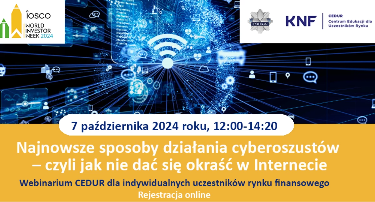 Na zdjęciu plakat promujący, fot. KPP w Radomsku